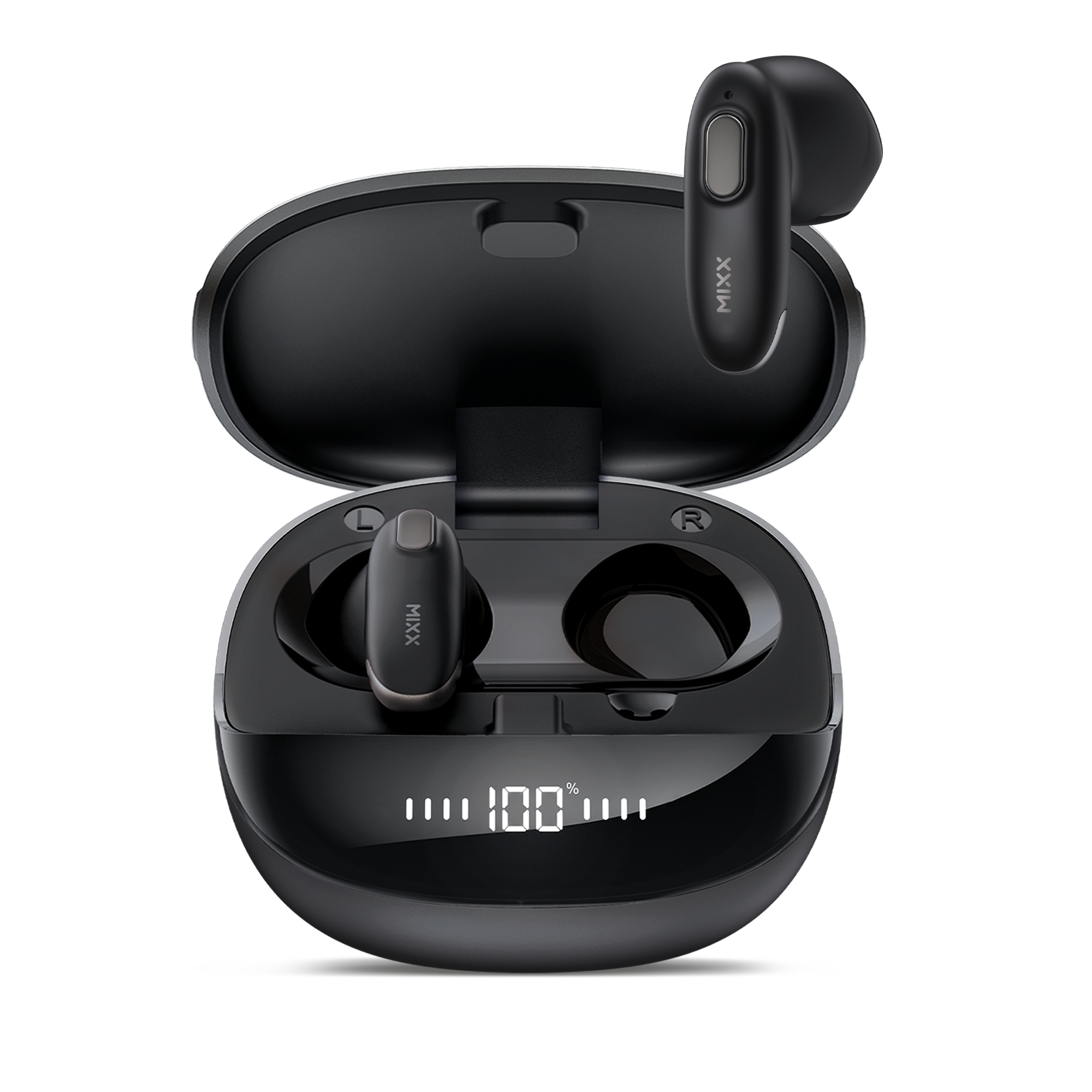 Mixx StreamBuds Hybrid Charge 2 True Wireless Earbuds