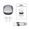 Mixx StreamBuds Hybrid Charge 2 True Wireless Earbuds