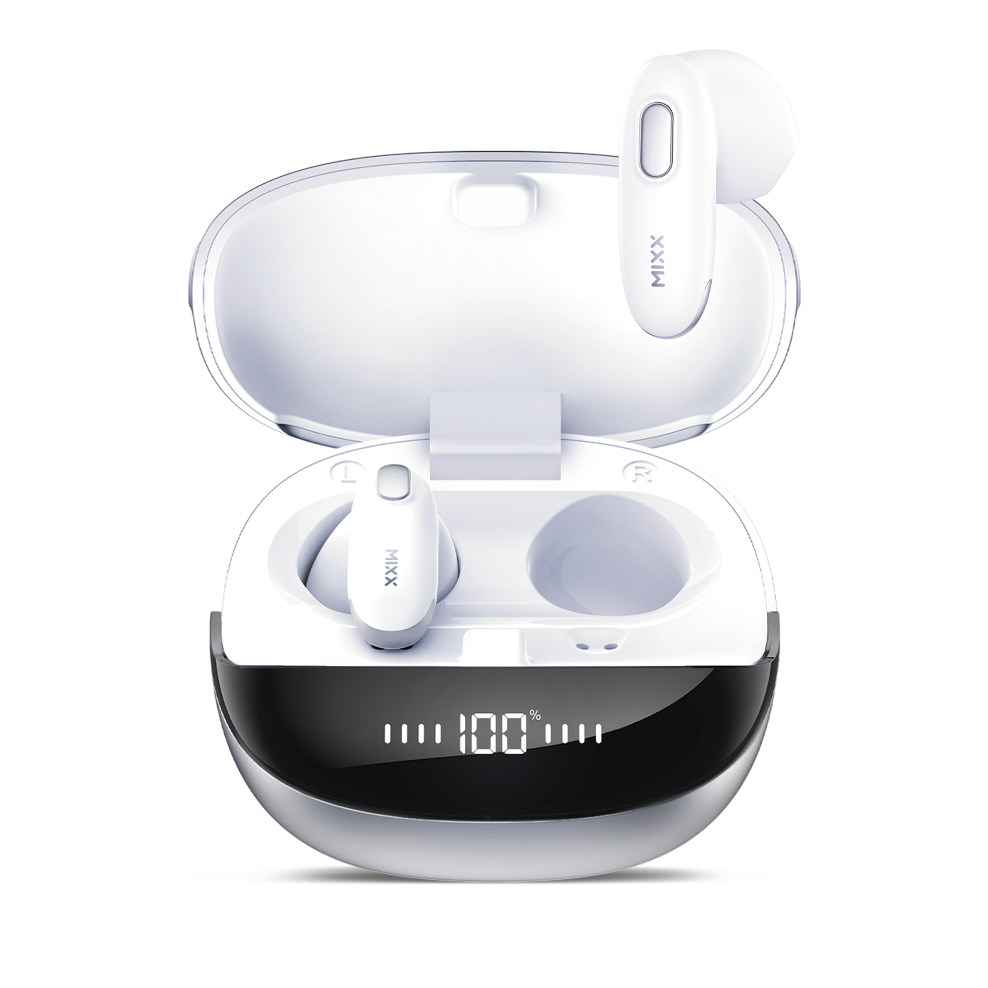 Mixx StreamBuds Hybrid Charge 2 True Wireless Earbuds