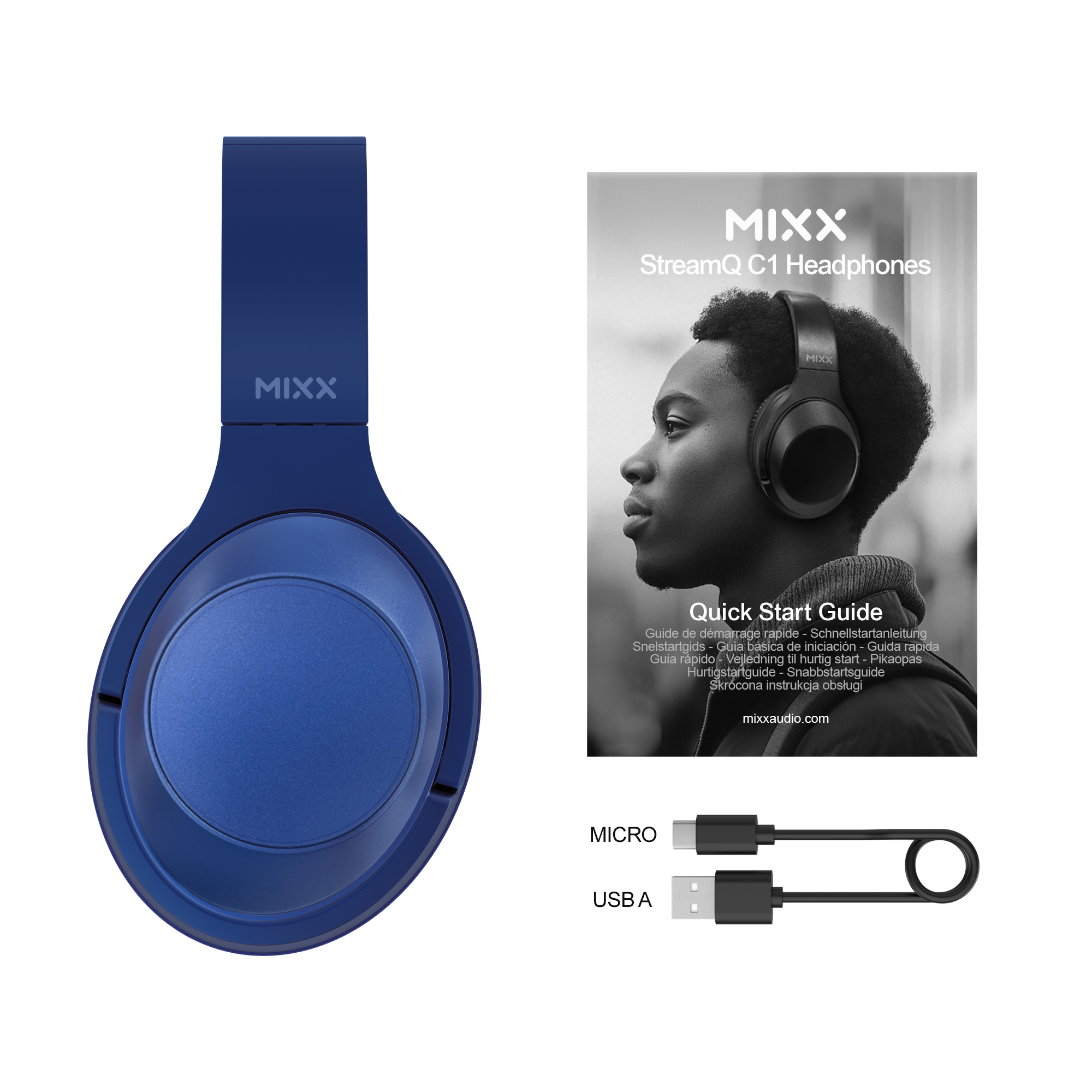 MIXX STREAMQ C1 WIRELESS HEADPHONES