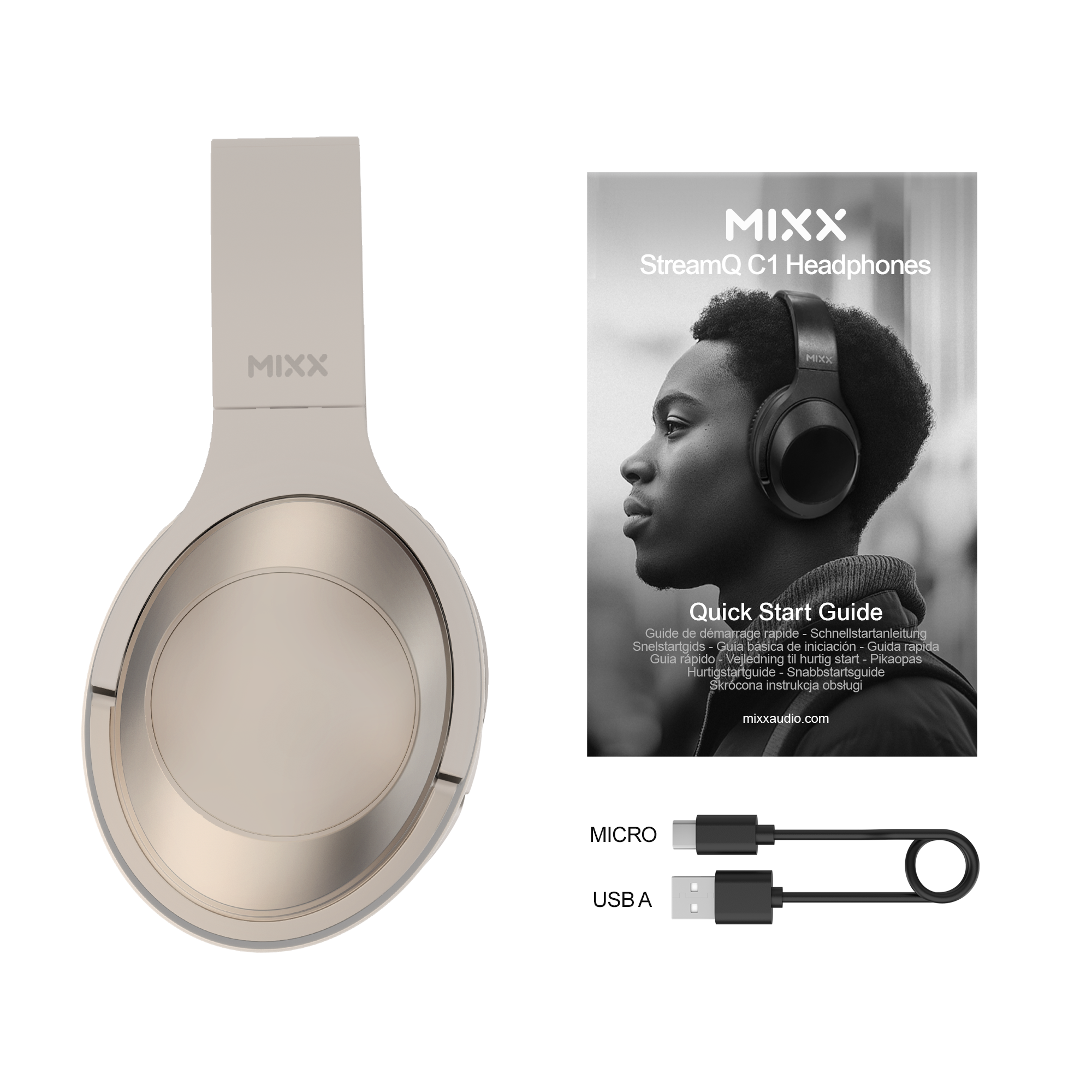 MIXX STREAMQ C1 WIRELESS HEADPHONES