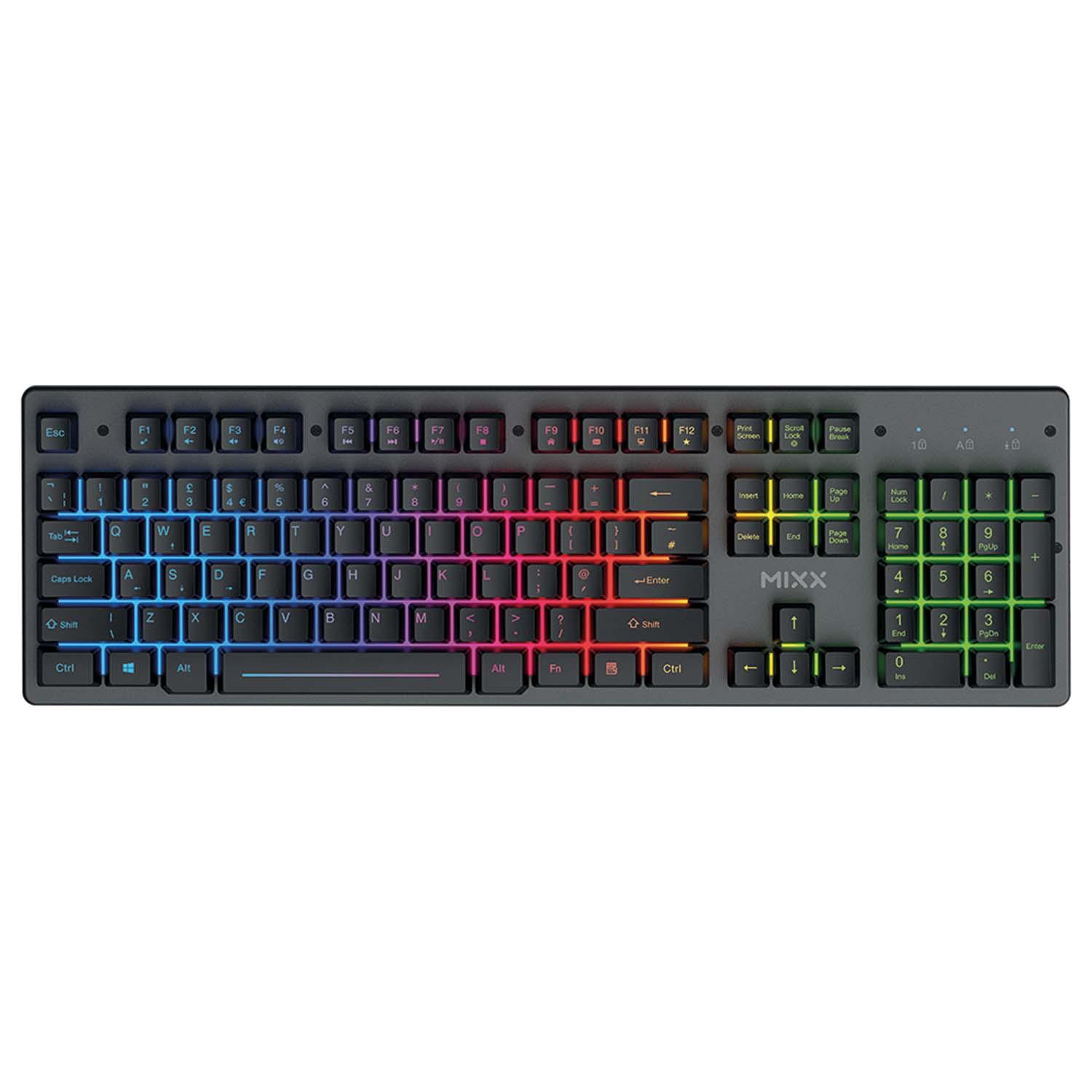 MIXX Gaming RapidX Tap Wired Keyboard - Mixx Audio