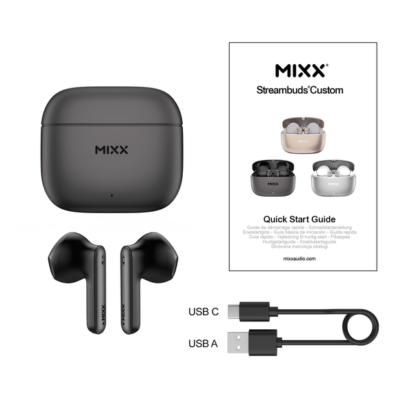 Mixx StreamBuds Custom 2 True Wireless Earbuds - Mixx Audio