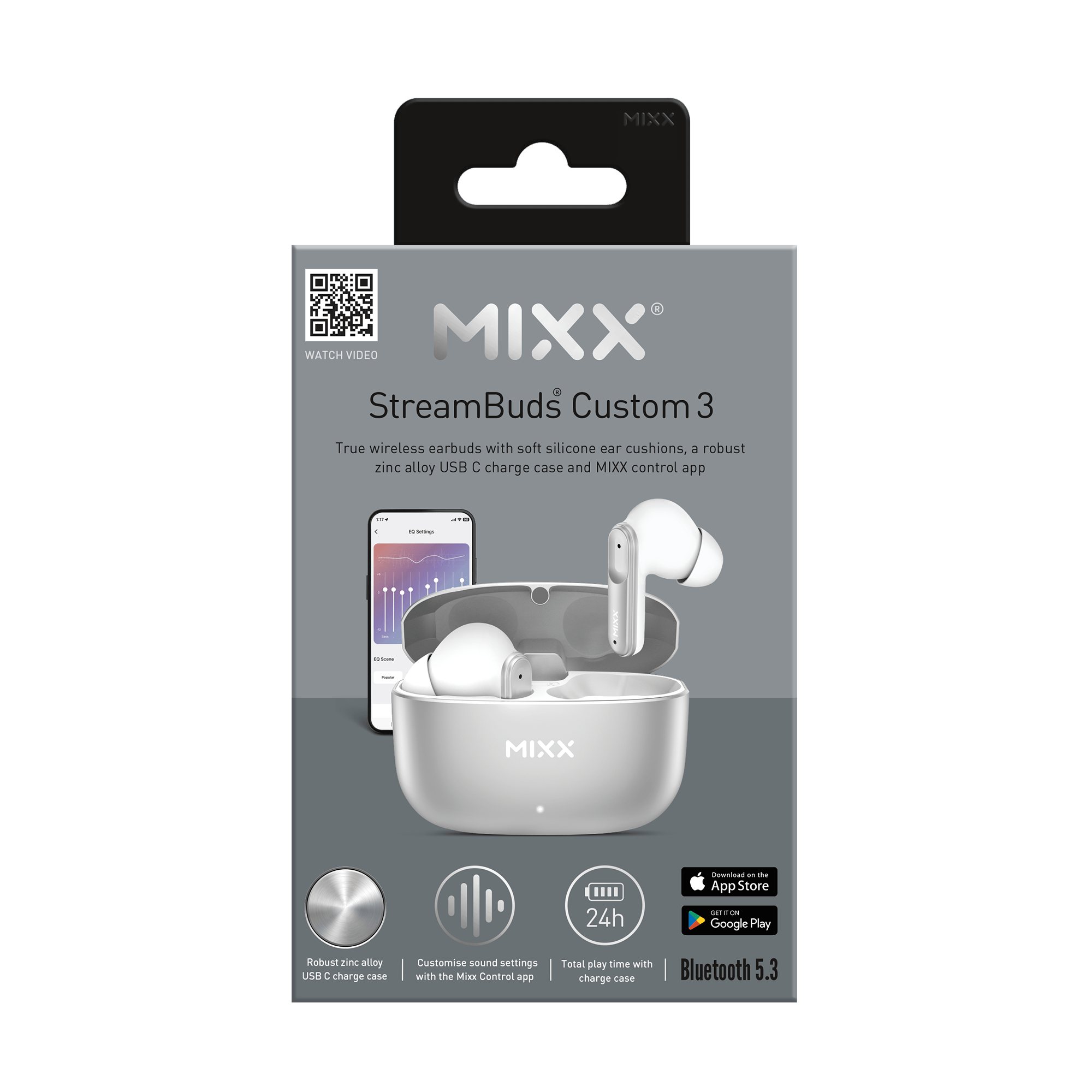 Mixx StreamBuds Custom 3 True Wireless Earbuds - Mixx Audio