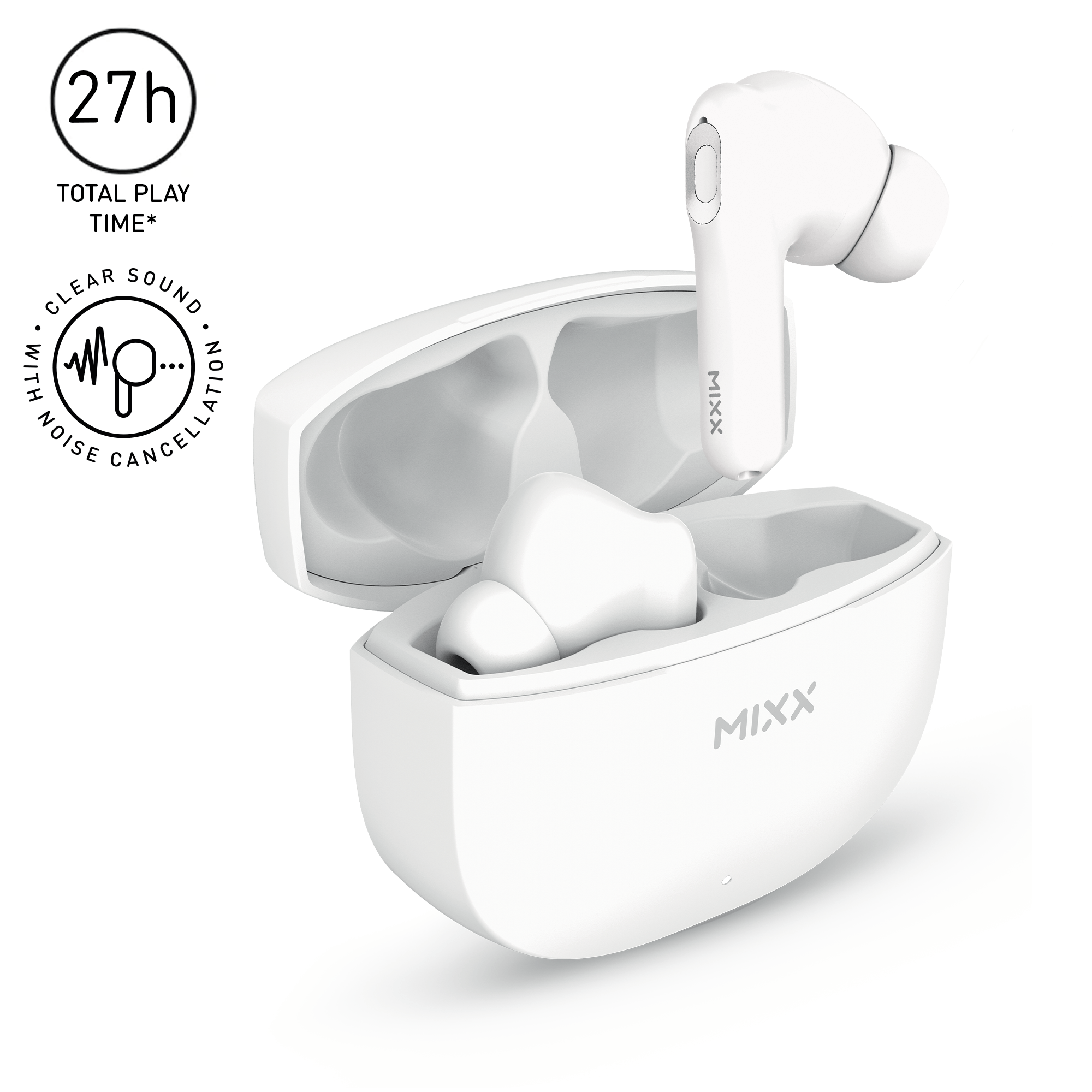 MIXX STREAMBUDS MICRO ANC NOISE CANCELLING EARBUDS - Mixx Audio