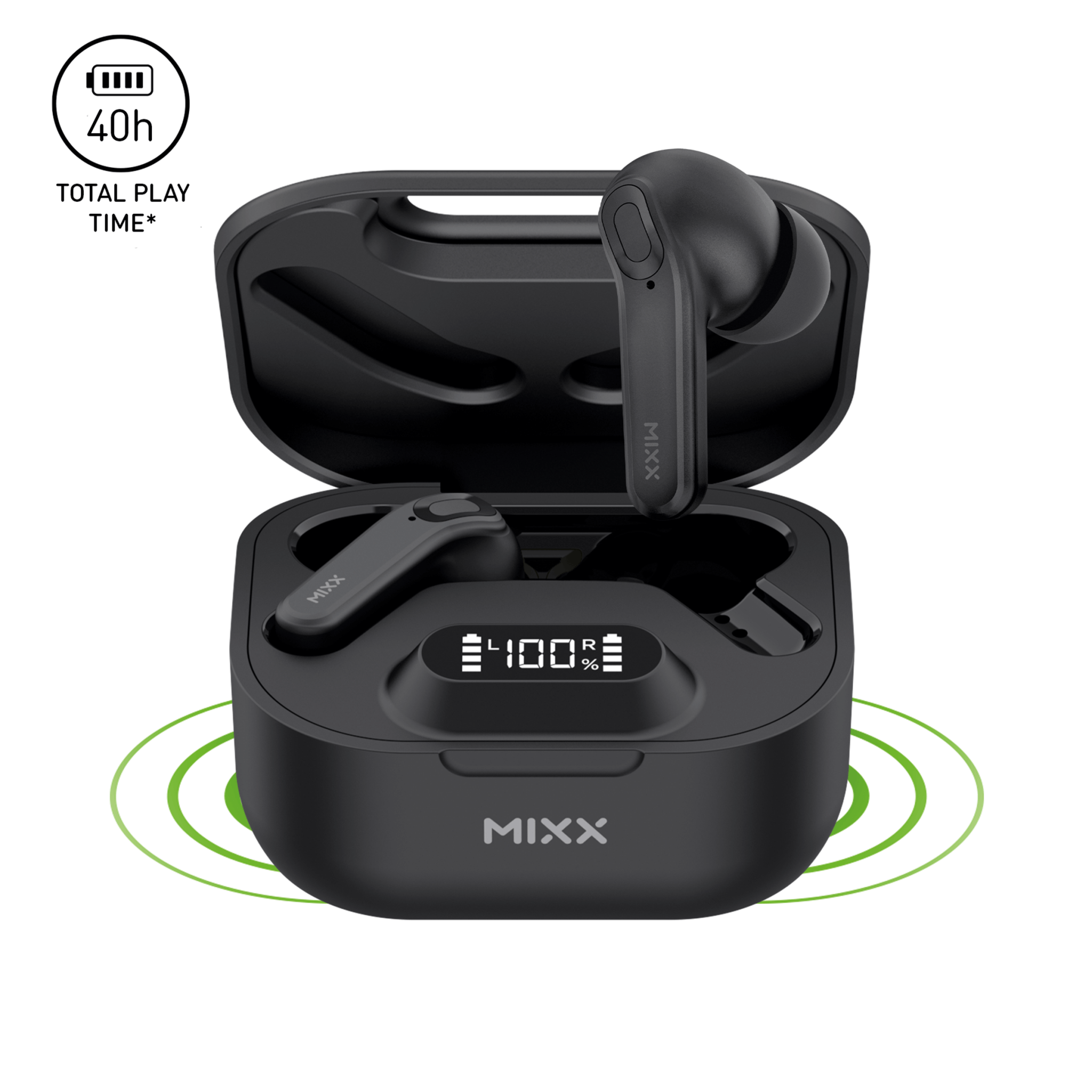 MIXX STREAMBUDS MINI CHARGE WIRELESS EARBUDS - Mixx Audio