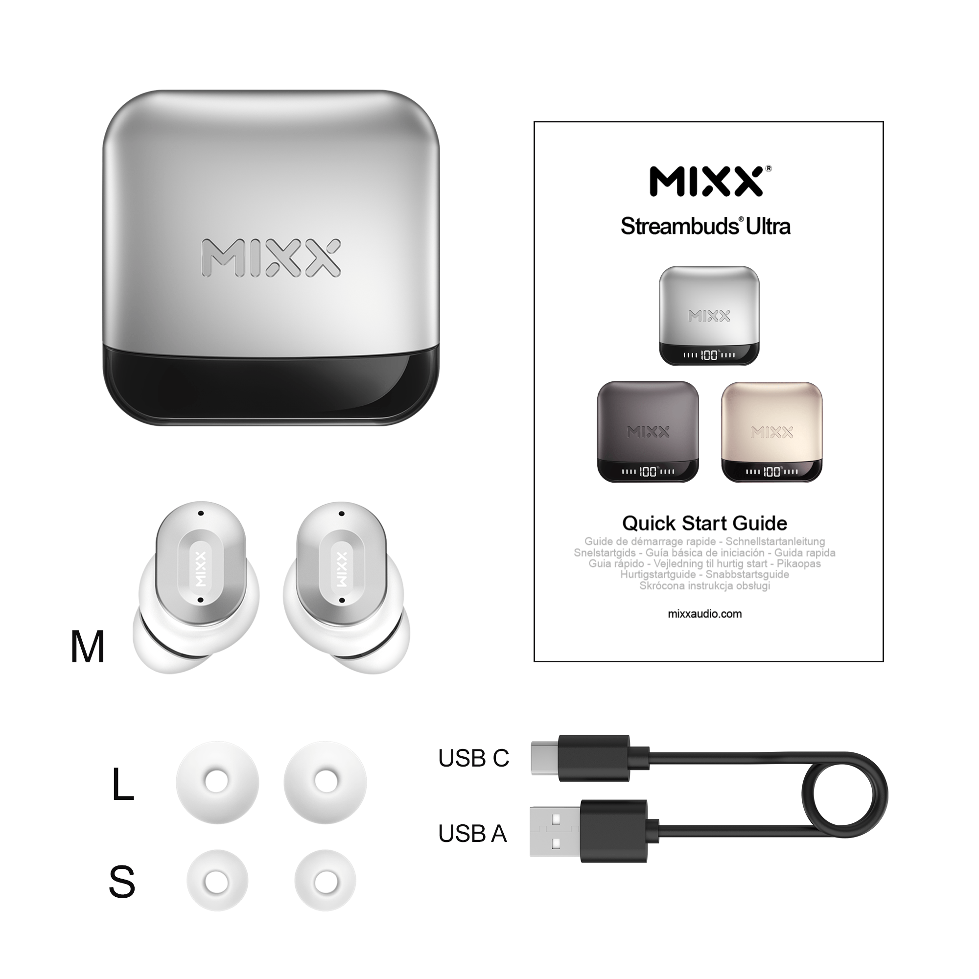 Mixx StreamBuds Ultra Dots True Wireless Earbuds - Mixx Audio