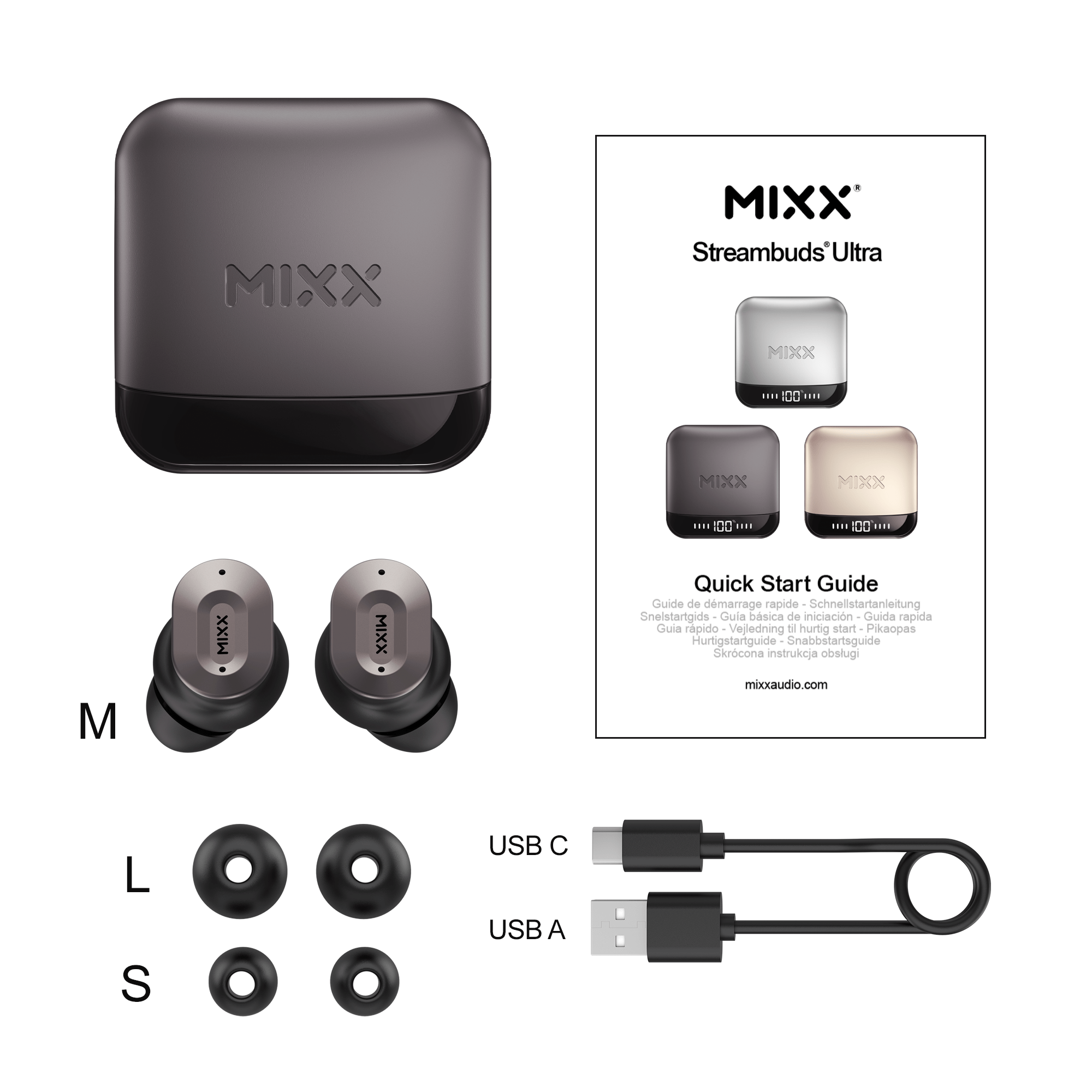 Mixx StreamBuds Ultra Dots True Wireless Earbuds - Mixx Audio