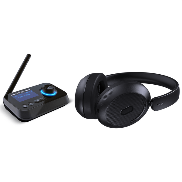 Mixx StreamQ TV Headphones and Audio Transmitter - Mixx Audio