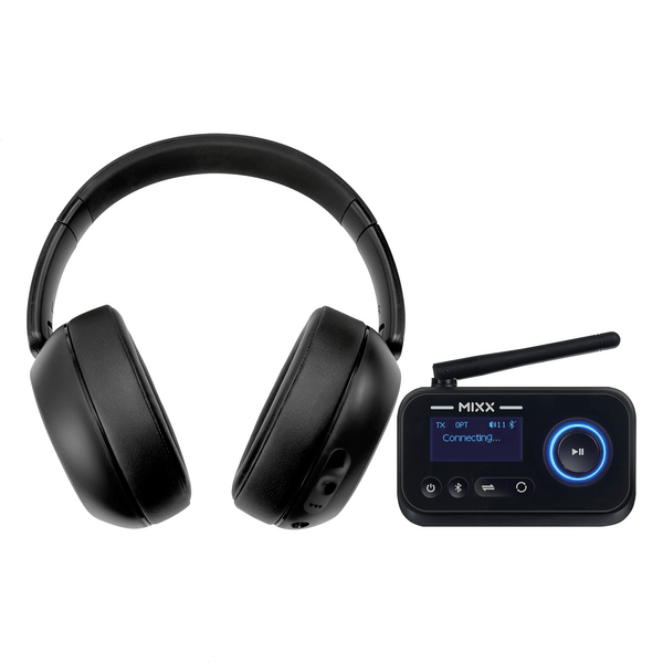 Mixx StreamQ TV Headphones and Audio Transmitter - Mixx Audio